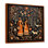 Indian Art Rajasthani Folklore tales II - Art indien, reproduction d'art sur toile encadrée