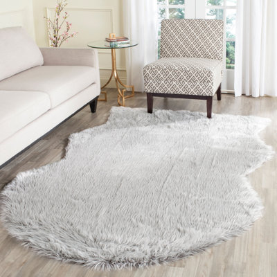 Tapis gris clair Brennan
