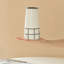 Vase de table en céramique blanc