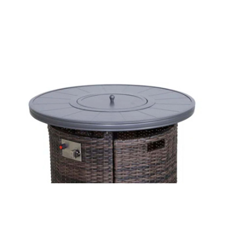 Aluminum Propane Outdoor Fire Pit Table