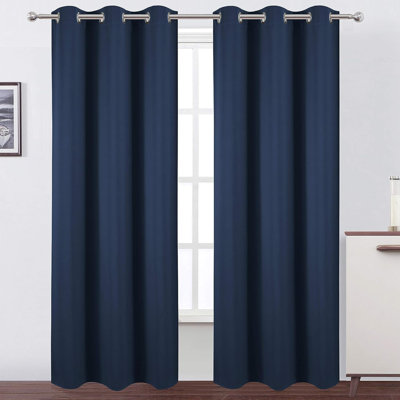 Paire de rideaux en polyester