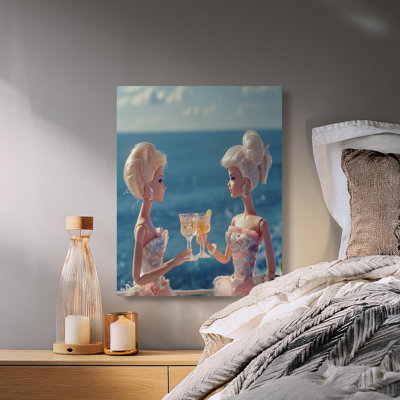 Henriquez Wrapped Canvas Print Set