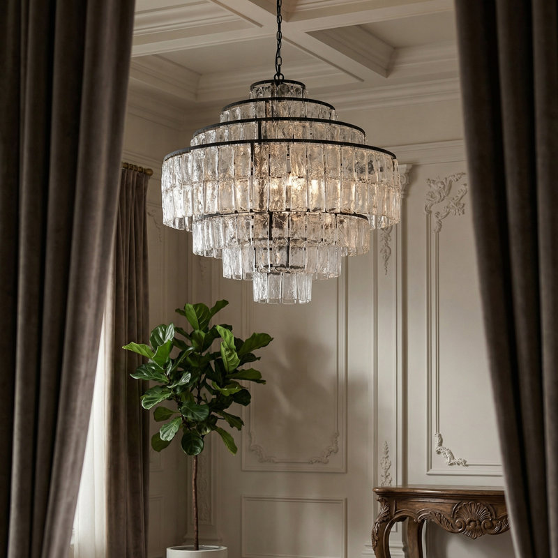 Satellite 8 - Light Chandelier