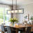 4 - Light 45 inch Dimmable Kitchen Island Chandelier