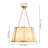Hassler 6 - Light Cone Rattan Chandeliers