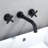 Wall Mounted Optional 2-handle Bathroom Faucet-88919565
