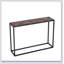 Console étroite avec conception enveloppée haut de gamme pour vestibule, couloir industriel et salon