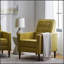 Fauteuil inclinable Mid-Century moderne avec dossier légèrement plissé et coussins supplémentaires pour un confort et un style ultimes-1359297108