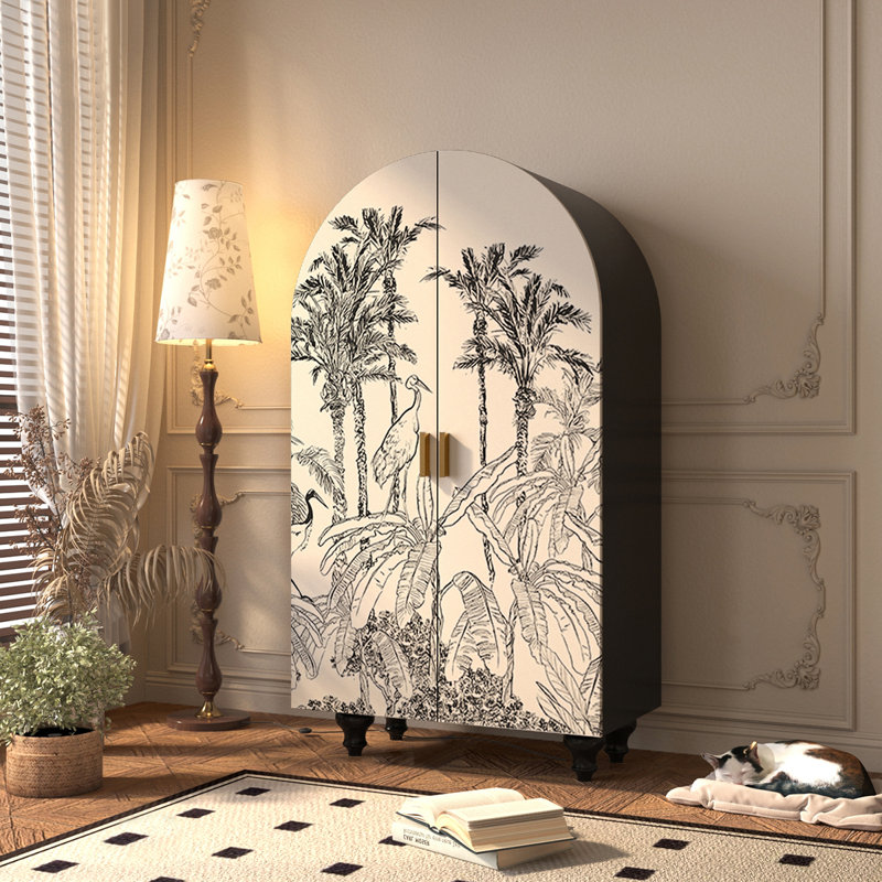 Garde-robe française pour chambre double