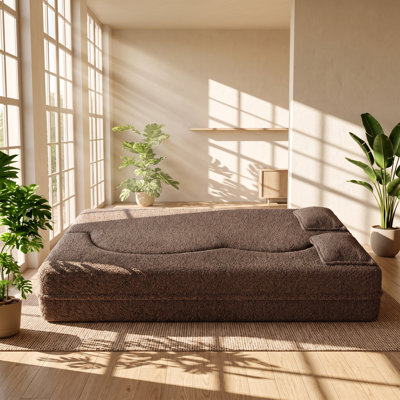 Single 78 " Upholstered Convertible Sofa