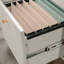 Bureau en L, finition blanche