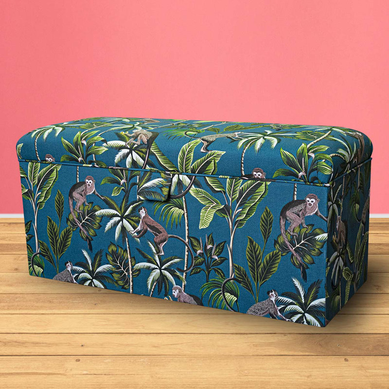 101.6cm Wide Rectangle Footstool Ottoman with Storage