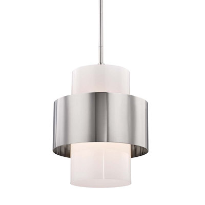 Luminaire suspendu cylindrique à 1 lumière Corinth
