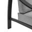 Chaise d'extérieur en aluminium