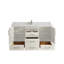 Meuble-lavabo simple 60 po avec comptoir en quartz Aberdeen