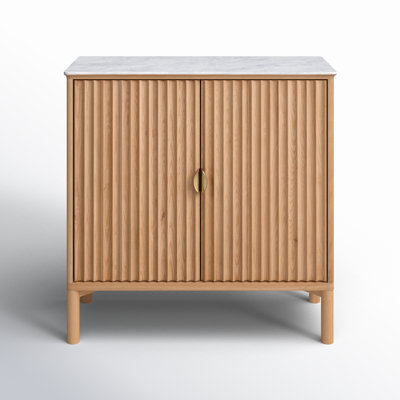 Estell Solid+Manufactured Wood Accent