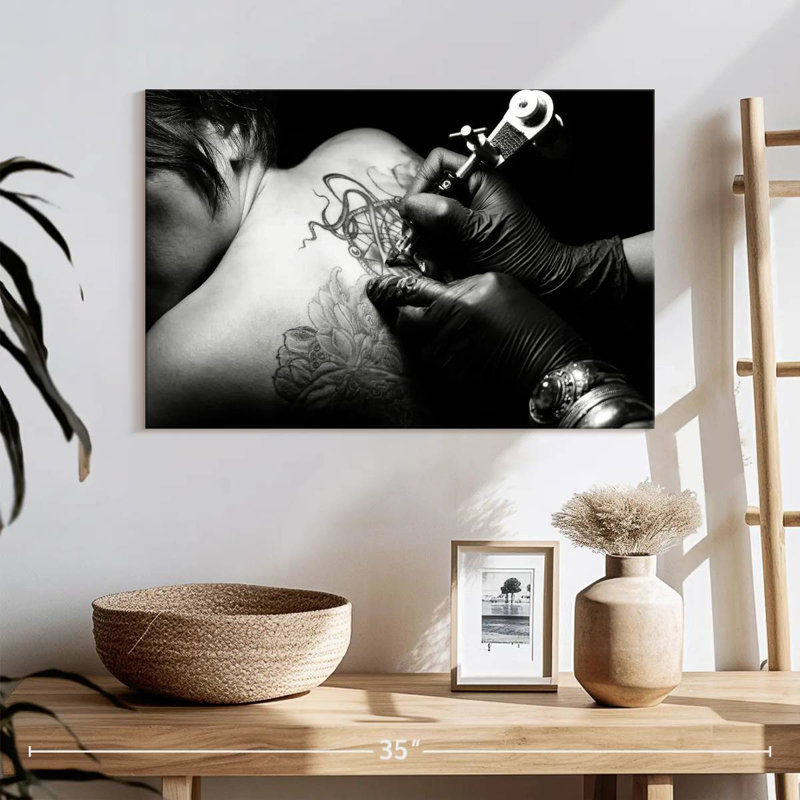 Senne Tattoo, 16" H x 24" W