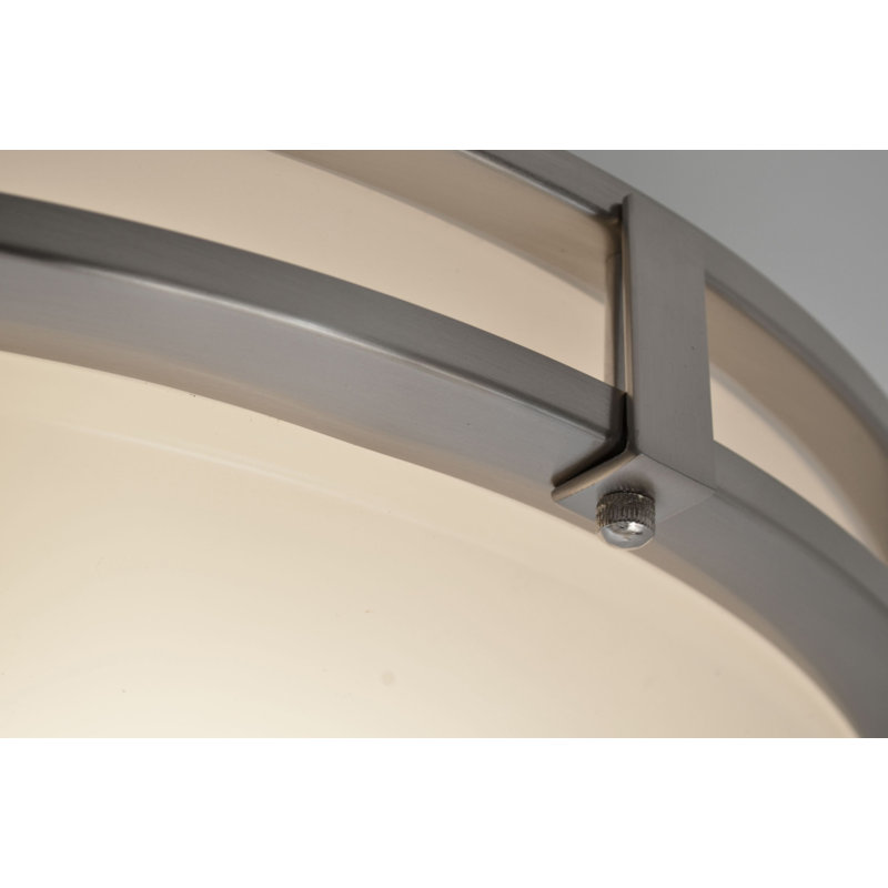 Morancy Flush Mount, 9.25" H x 14" W x 14" D