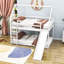 Lit simple superposé en bois avec glissade-136338238