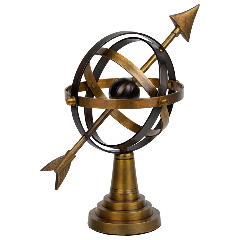 Metal Tabletop Globe