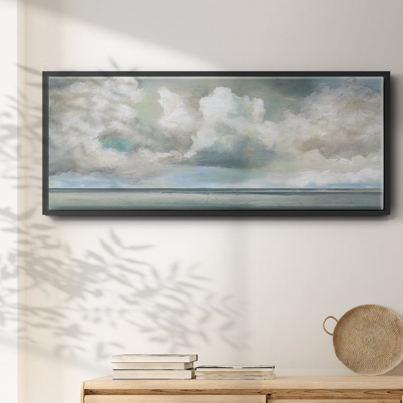 Cloudscape Vista I - toile encadrée, H 20 po x l 50 po