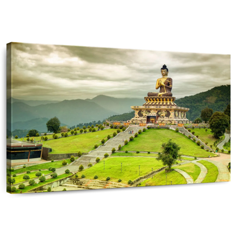 Adella Rabangla India Buddha, 34" H x 51" W