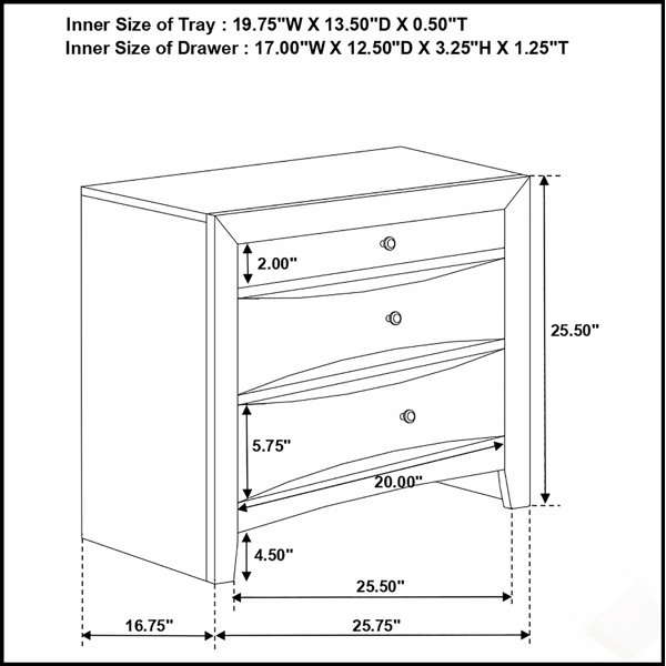 Dimensions du produit