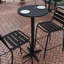 Table de bar ronde en aluminium d'intérieur / extérieur Trumann-1016062155