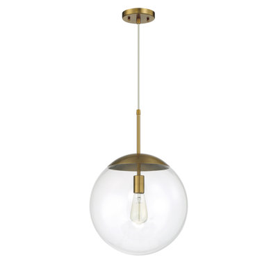 Luminaire suspendu sphère 1 lumière Jason-John