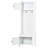 Hallway Coat Rack With 7 Hooks, Entryway Bench, White, Elegant & Functional 41 , Rack, Versatile Practical