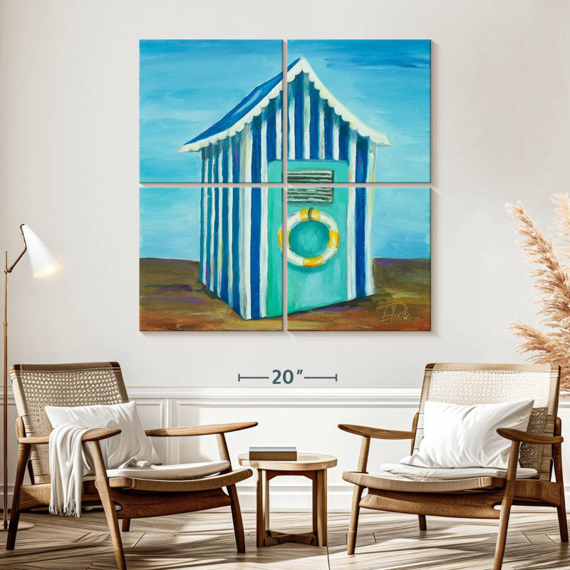 Aletra Beach Cabana II, H 57 po x l 57 po