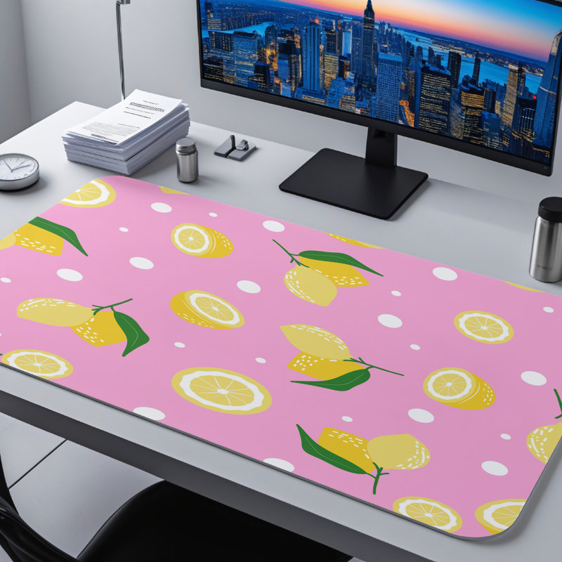 Polyester Desk Pad, 31.5x15.5