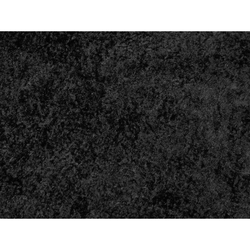 Chaise longue rembourrée, Noir