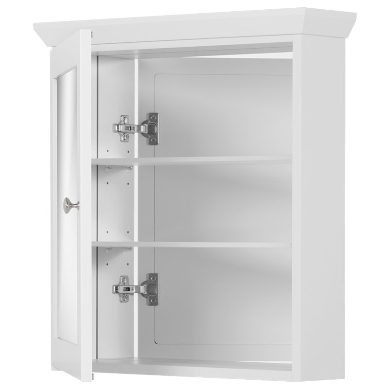 Armoire à pharmacie à fixation murale Simplicity, Aulne naturel, Droite, H 27 po x l 24 po x P 6,5 po