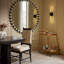 Pira Iron Wall Mirror