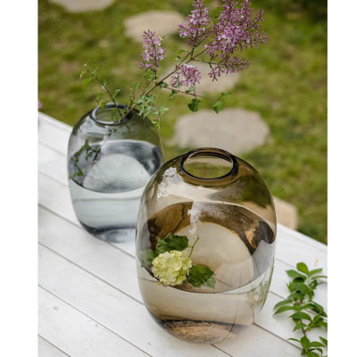 Vase de table en verre Everalda