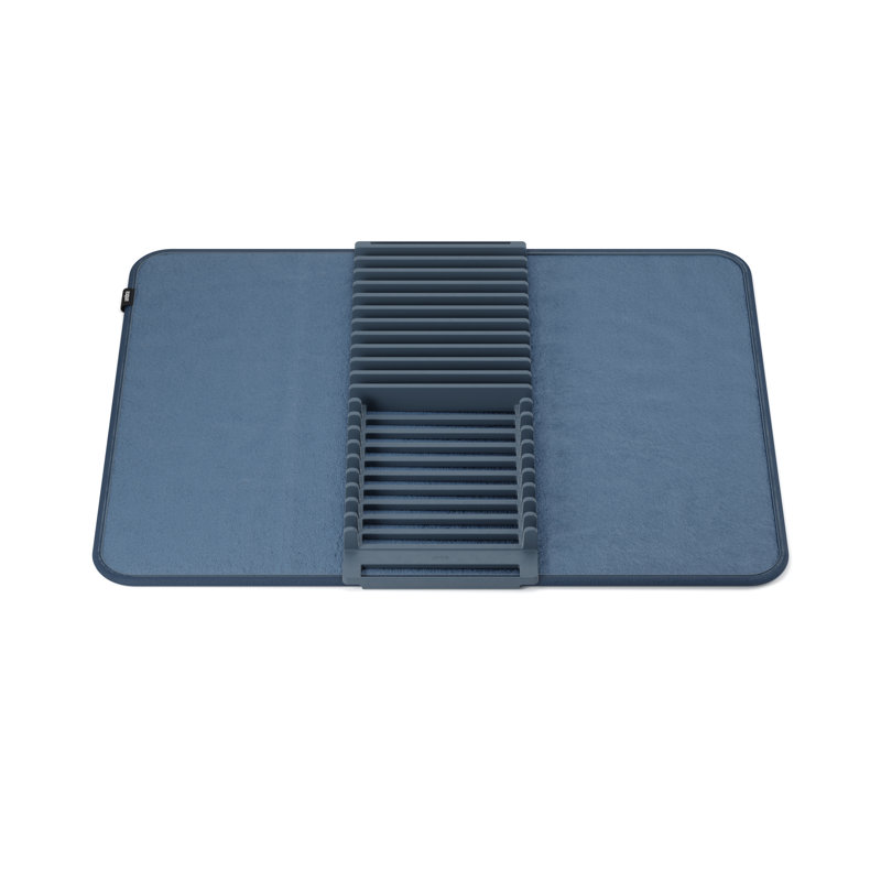 Drying Mat, Slate Blue, 1.5" H x 18" W x 24" D