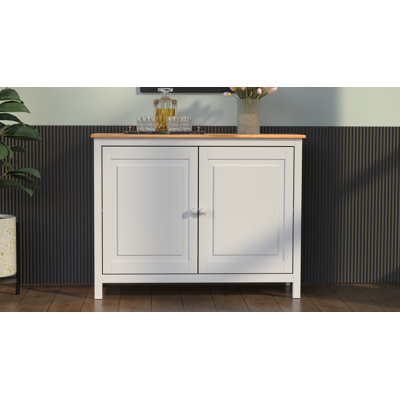 Buffet et buffet en bois de 43,89 po de largeur Antwane - Rehaussez votre maison avec charme et rangement polyvalent