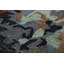 Tapis bleu / gris / brun touffeté à la main Valmir-512363398