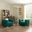 Fauteuil en velours 35,4 po Clifford-107634881-107634880