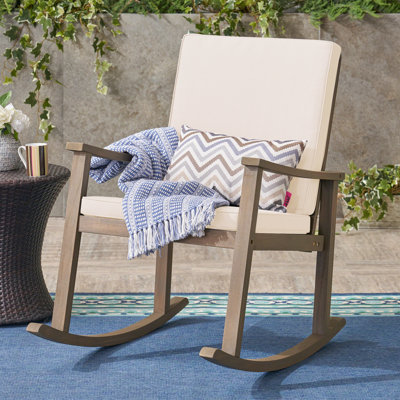 Chaise berçante confortable