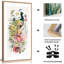 Art mural en toile paon encadré TEPakihi-944542994