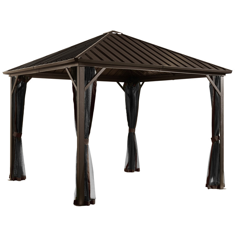 Sojag Dakota Gazebo 3m x 3.7m, 275cm H x 300cm W x 300cm D