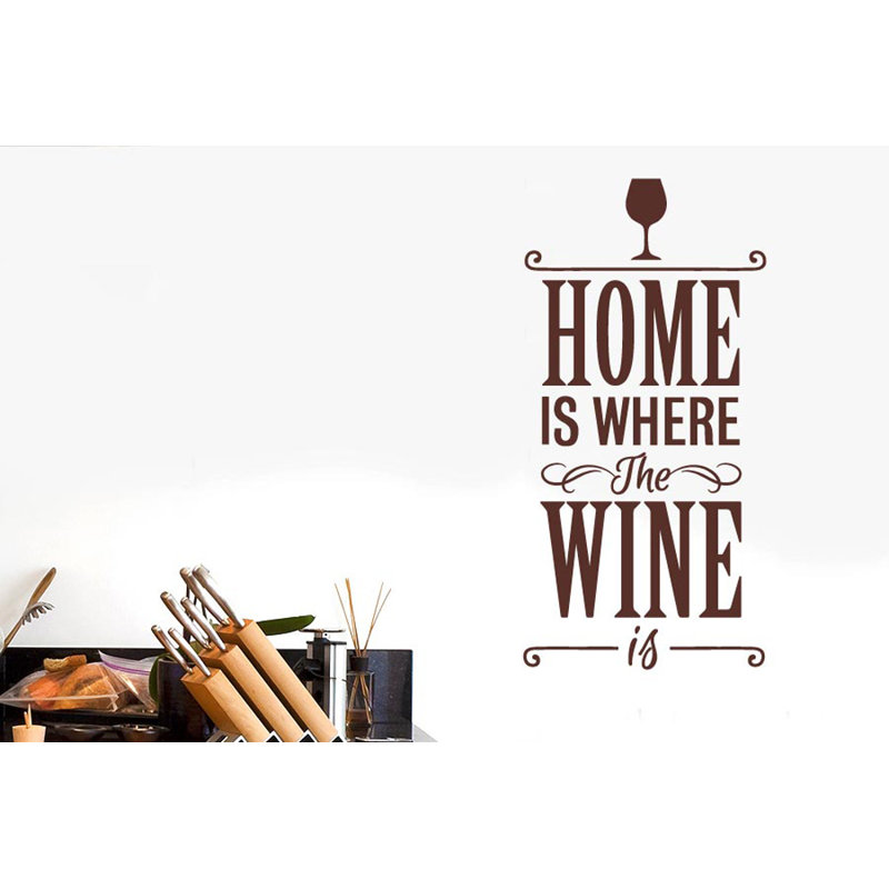 Wall Decal, Large, Brown