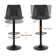 Pu Extra-tall Bar Height Bar Stools Swivel & Adjustable Height With Footrest