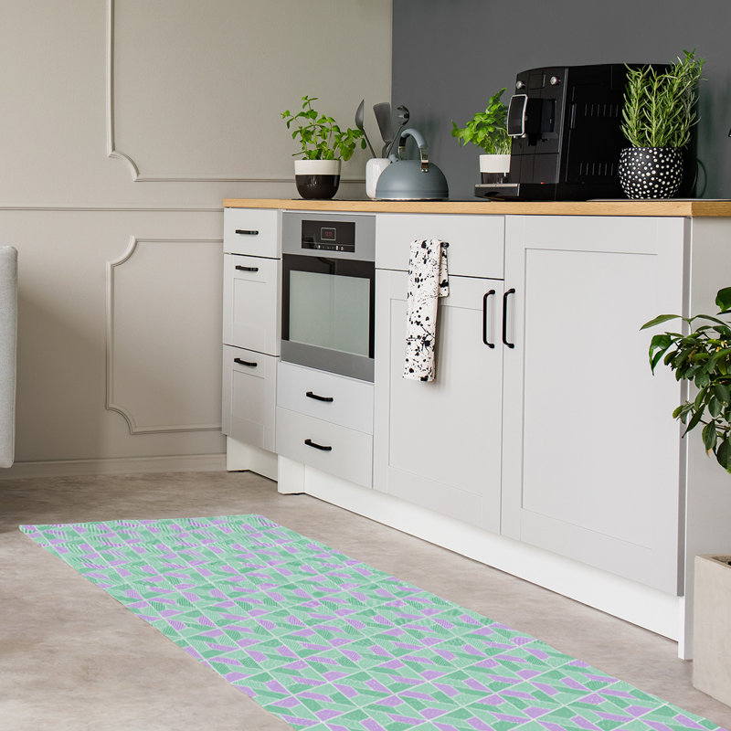 Chenille Geometric Indoor Rug, Runner 2'6" x 8'
