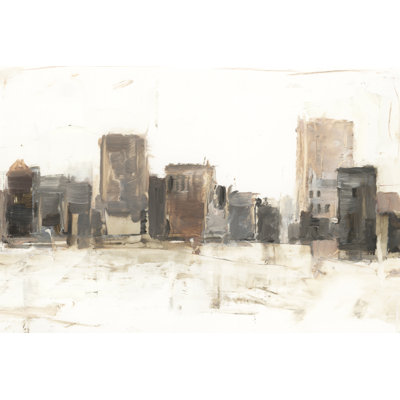 City Vista I 1 Piece Wrapped Canvas Painting