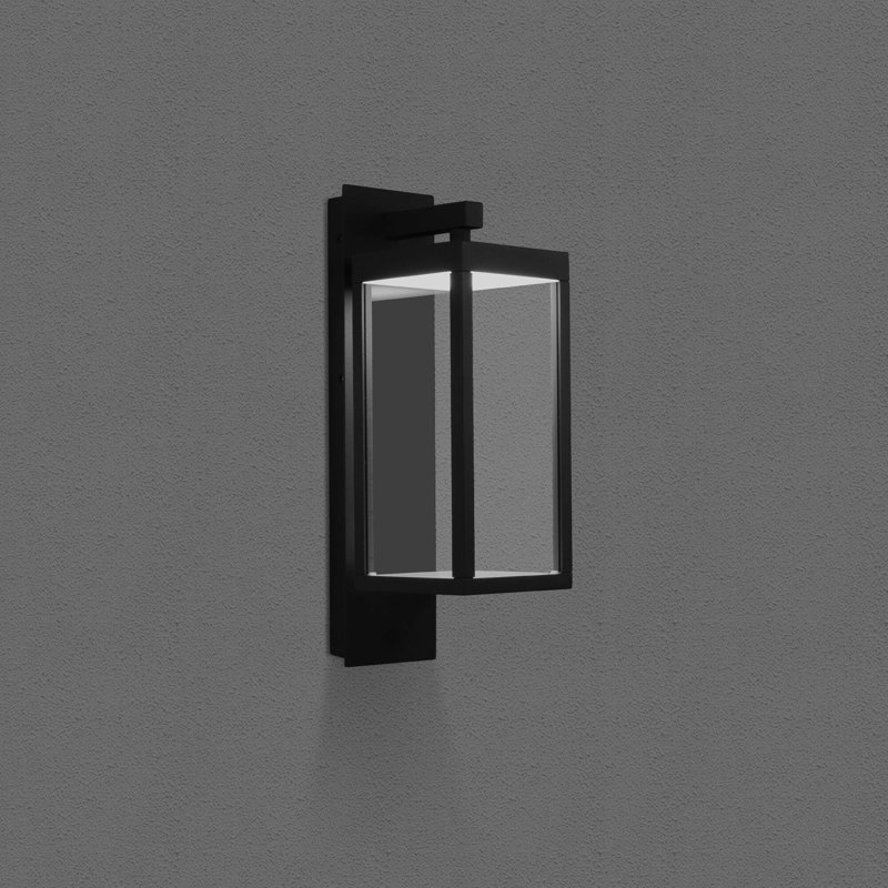 Raffles LED Wall Light, Black