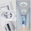 Aweys 1-Light 20cm Square LED Flush Mount Ceiling Light-2113351436-2113351428
