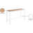 Noland Rectangular Outdoor Bar Table , 60 " W 24 " D-63541223